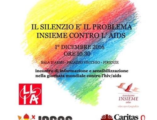 Il silenzio e’ il problema. Primo dicembre 2016